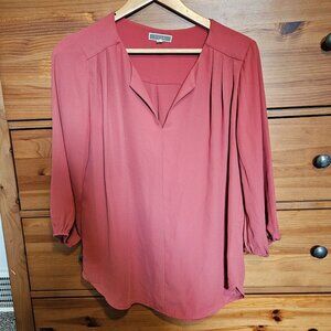 Pleione Pink Dress Blouse